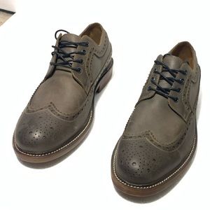 Kenneth Cole Gray Oxfords